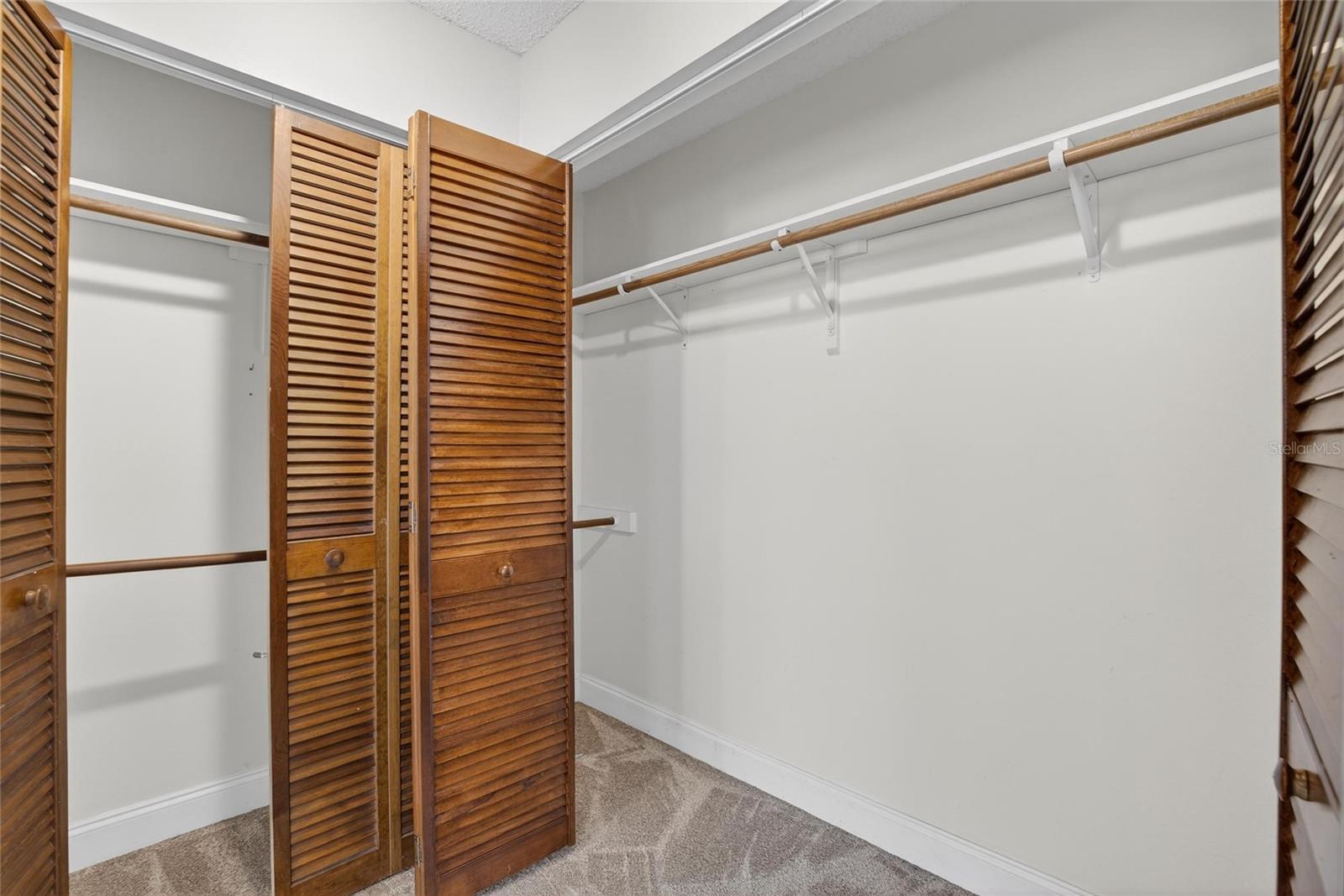 PRIMARY BEDROOM CLOSETS