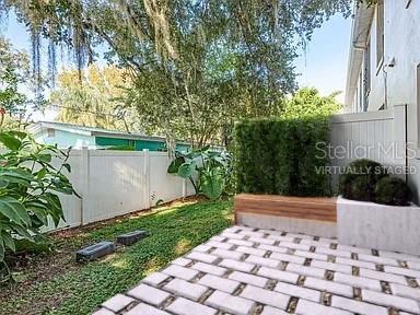 Virtually Staged Patio Photo