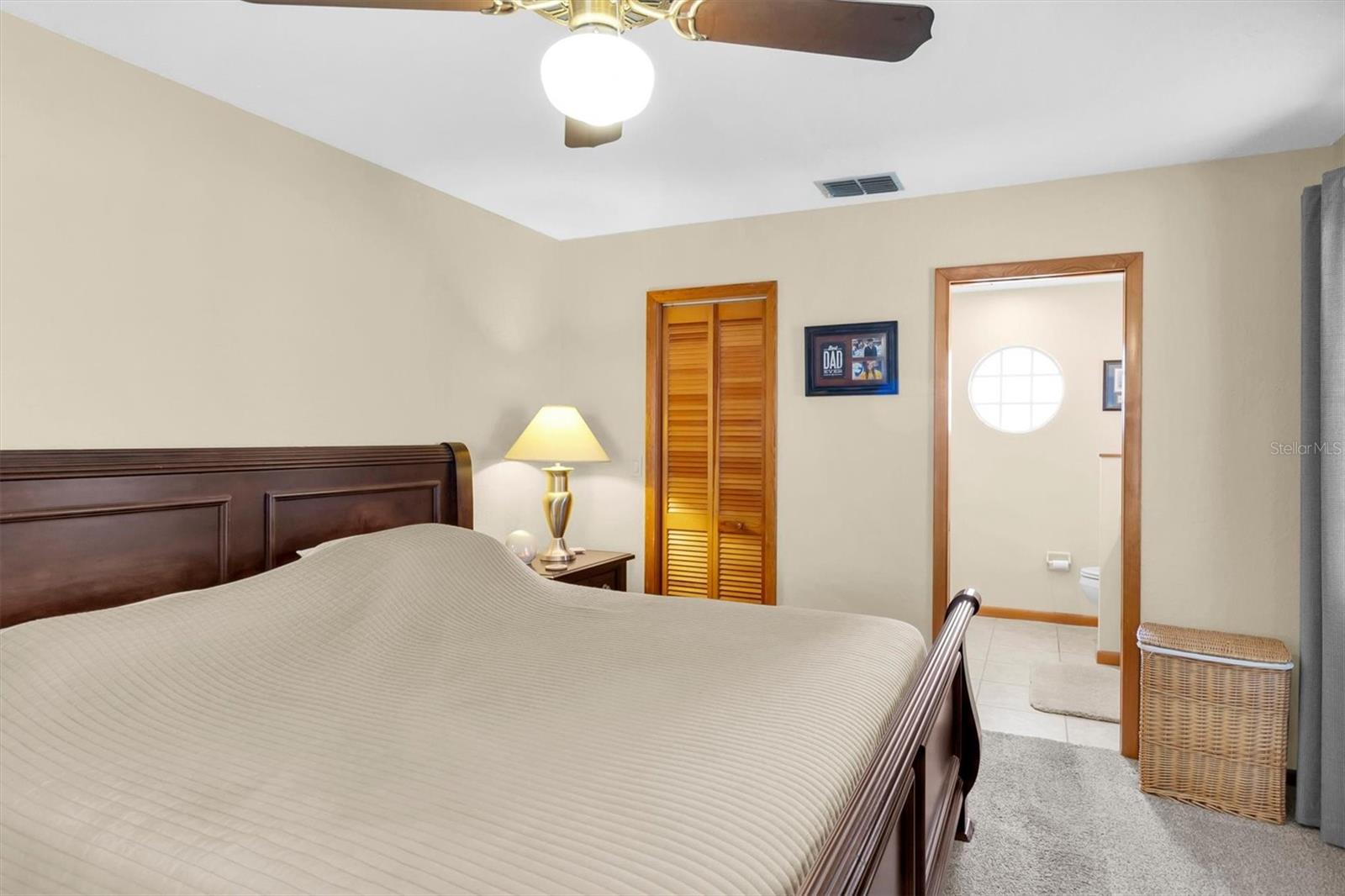 Primary bedroom with ensuite