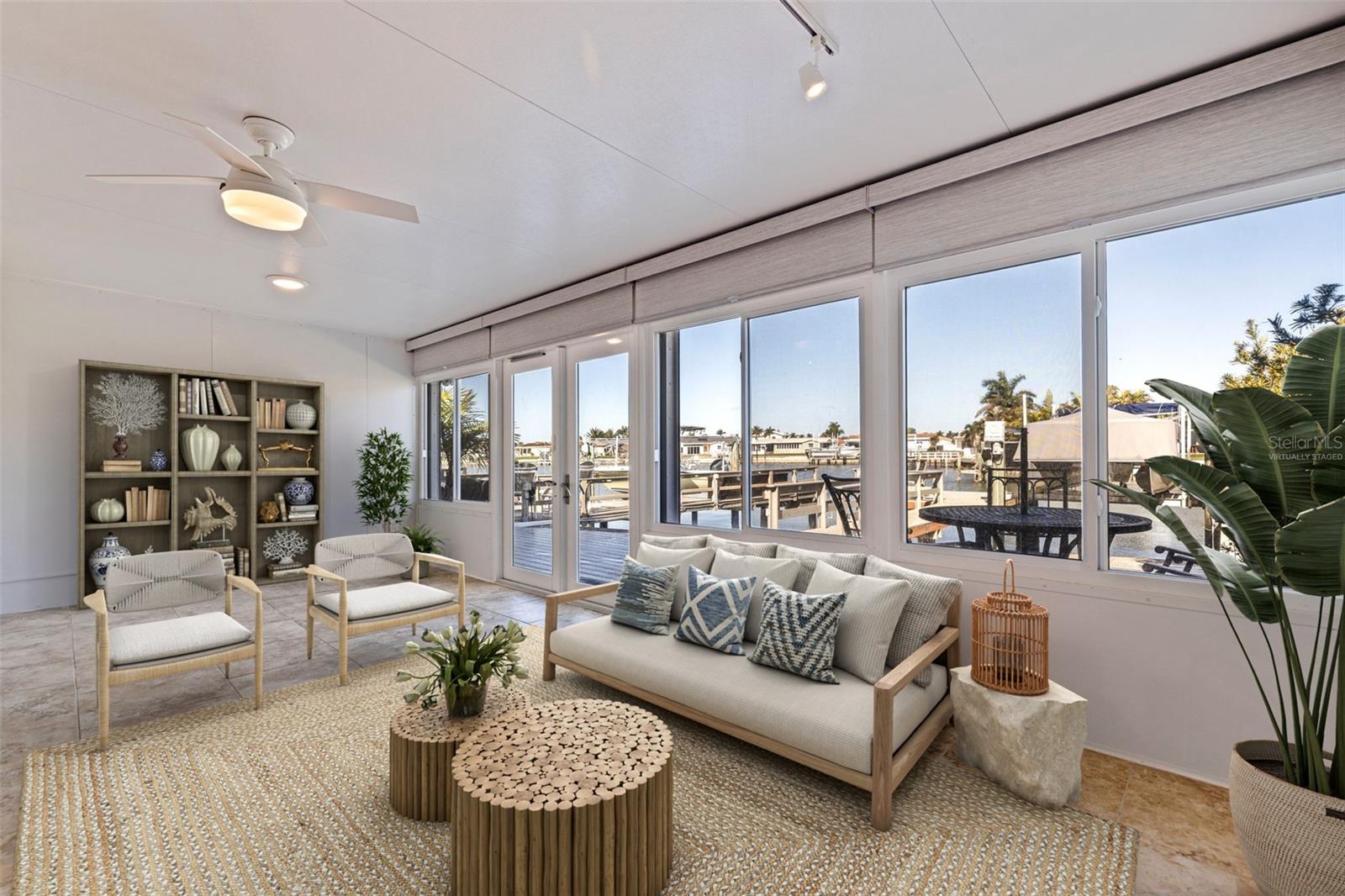 Virtually Staged - Florida Room