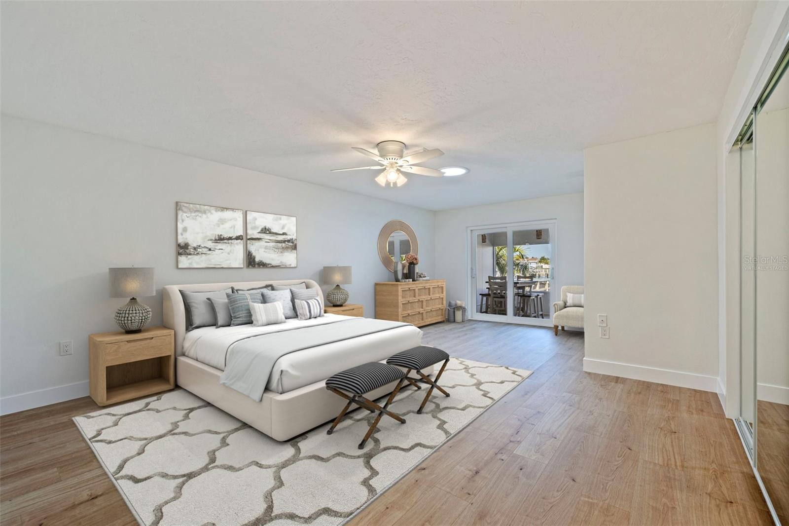 Virtually Staged - Primary Bedroom