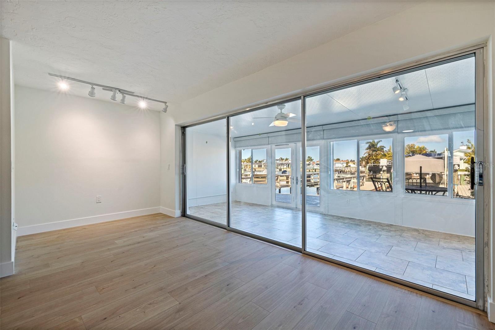 Water view from Living Room