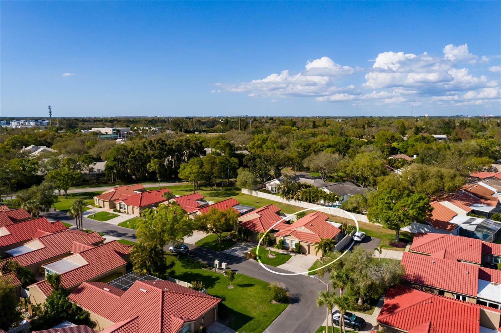 Aerial ~ Extra Side Parking