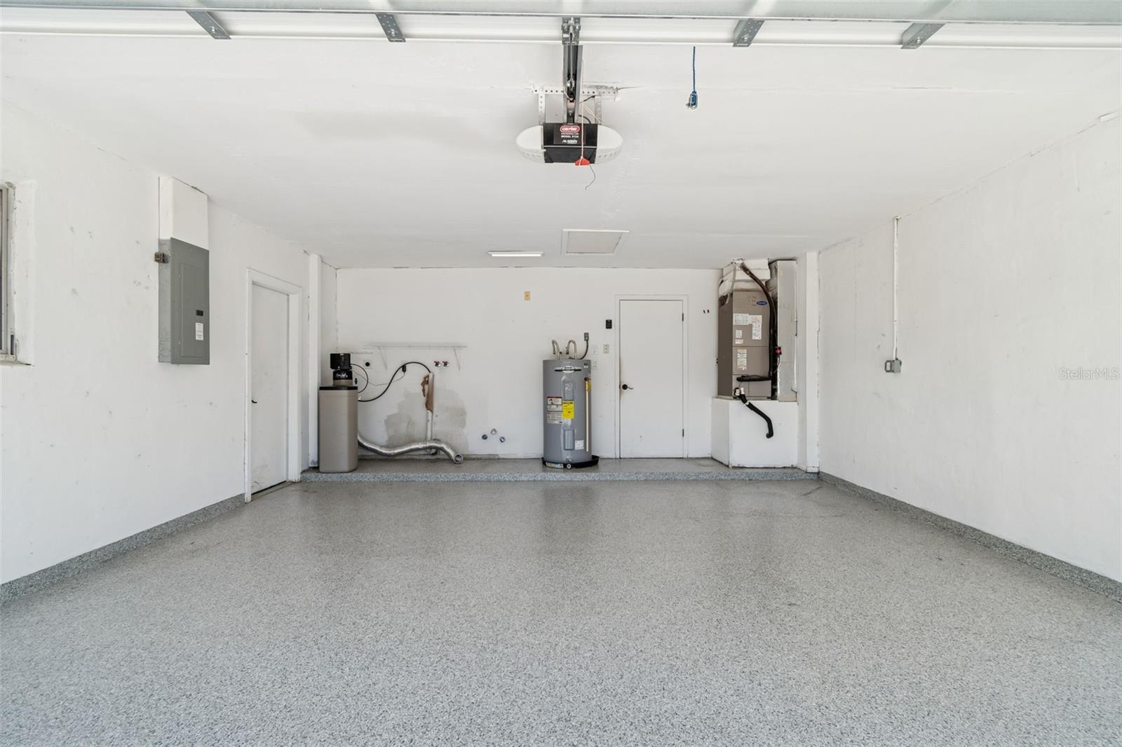 Enjoy the convenience of a 2 car garage with new epoxy flooring to always have that clean and gorgeous finish.