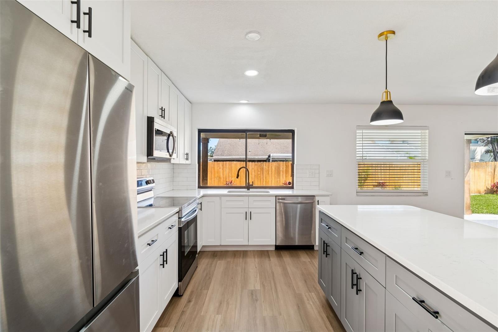 Welcoming Kitchen with a view