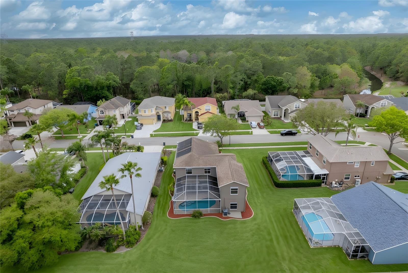 Look at that backyard space!