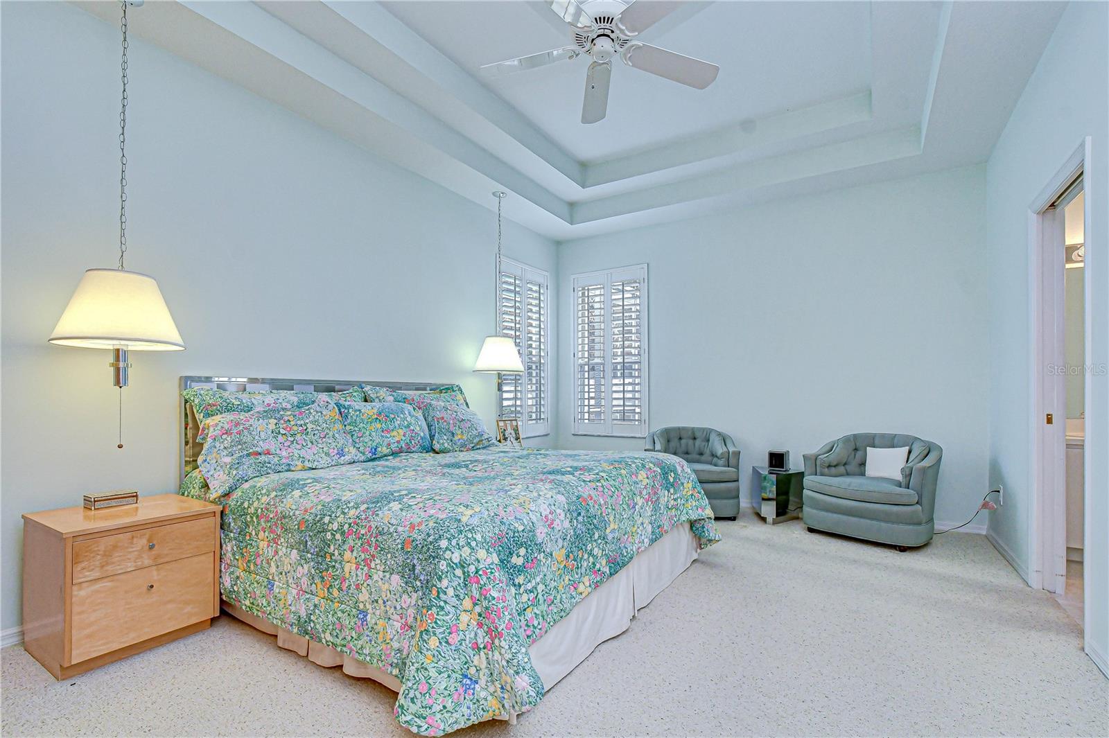 Generously sized bedrooms