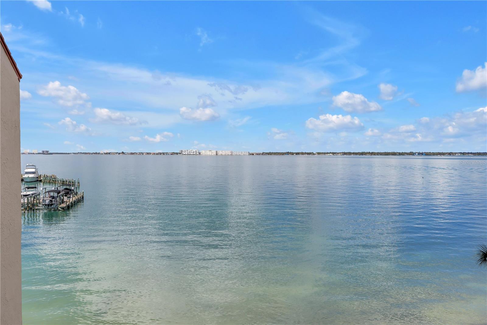 Endless Boca Ciega Bay views from your private balcony