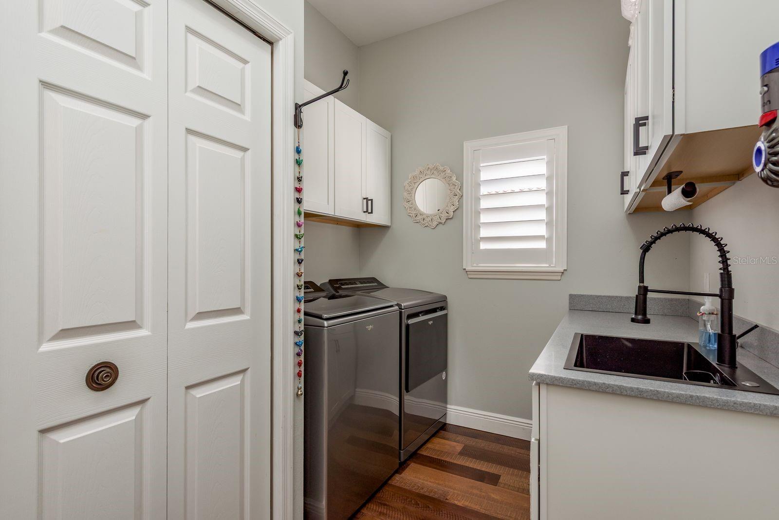 Indoor Laundry Room
