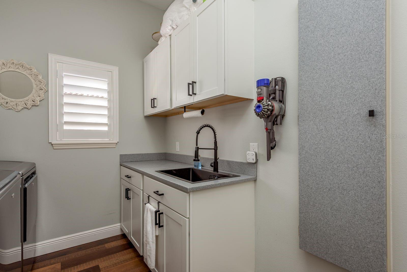 Indoor Laundry Room