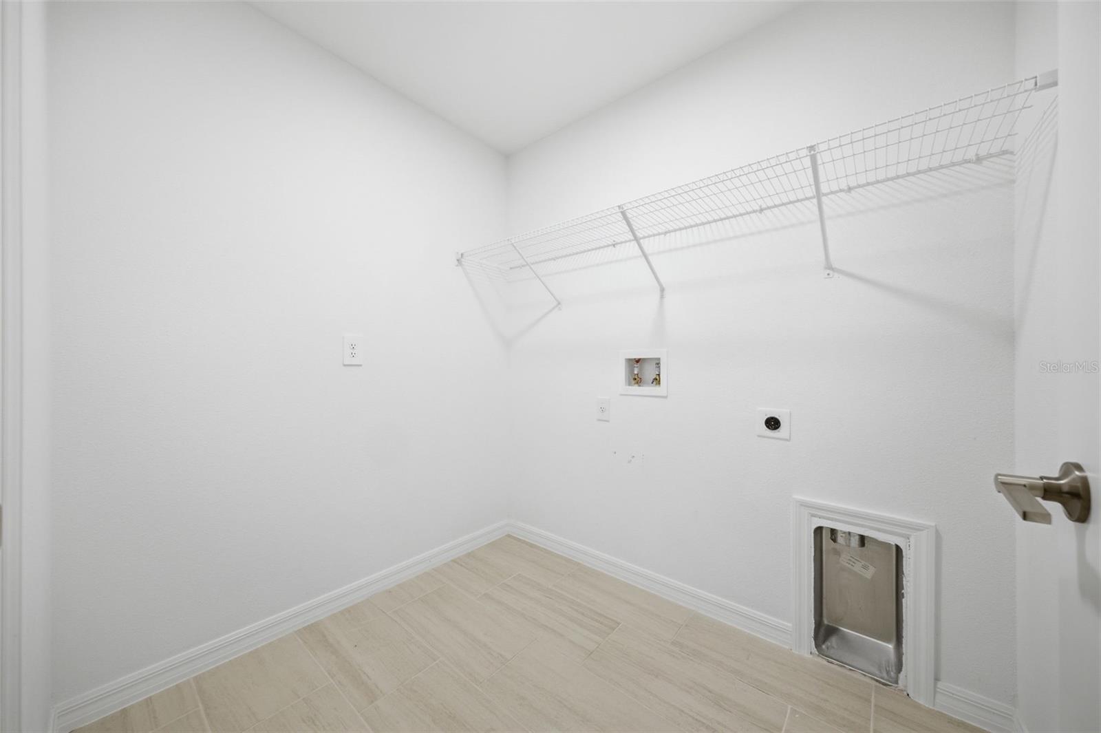 Second floor laundry room