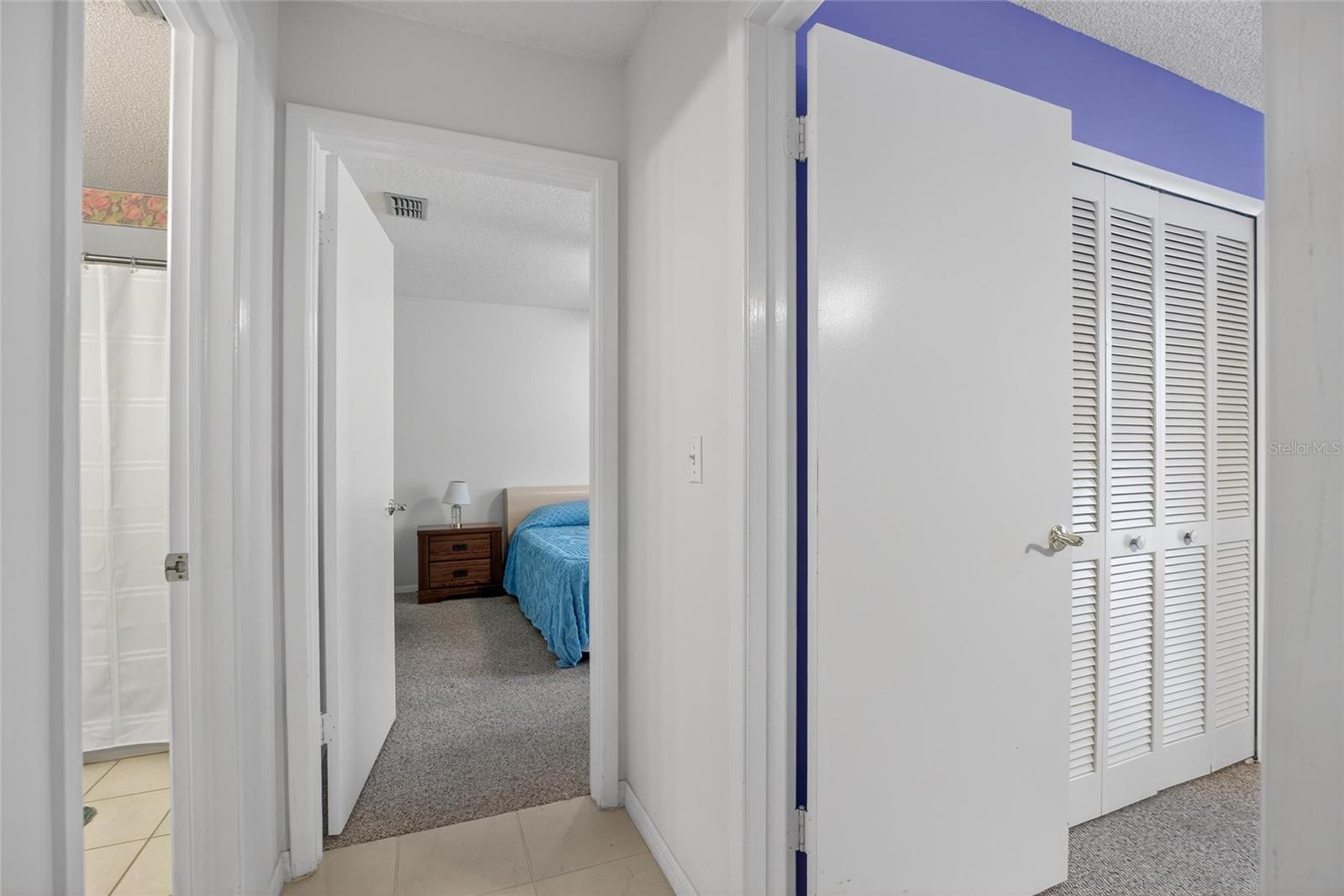 Hallway between bedroom 2 and three plus guest bath