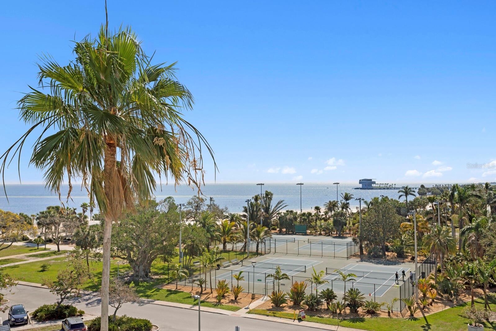 Gorgeous view from your oversized covered patio.