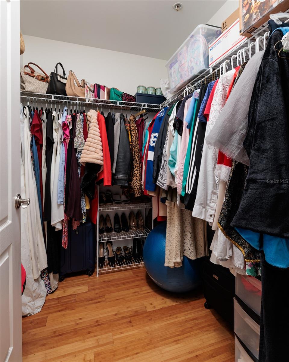 Primary Walk-In Closet