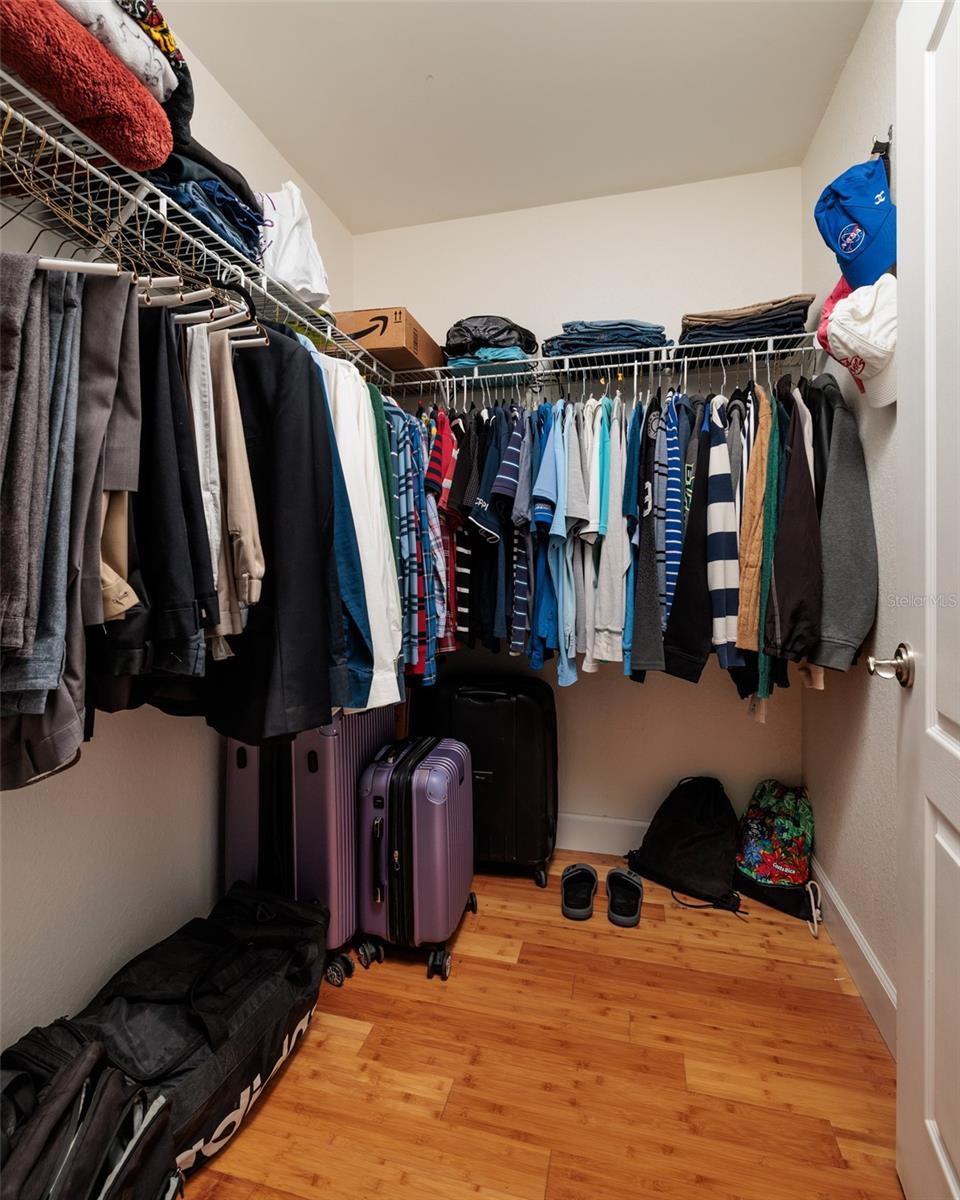 Primary Walk-In Closet