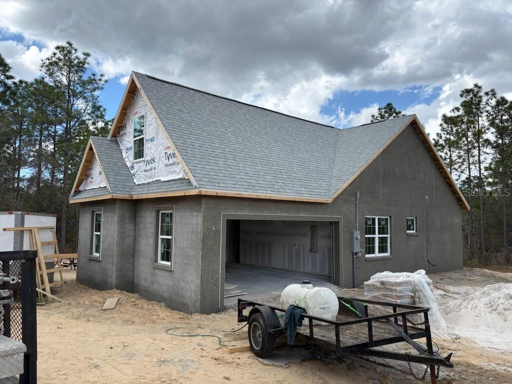 Exterior Side Garage View