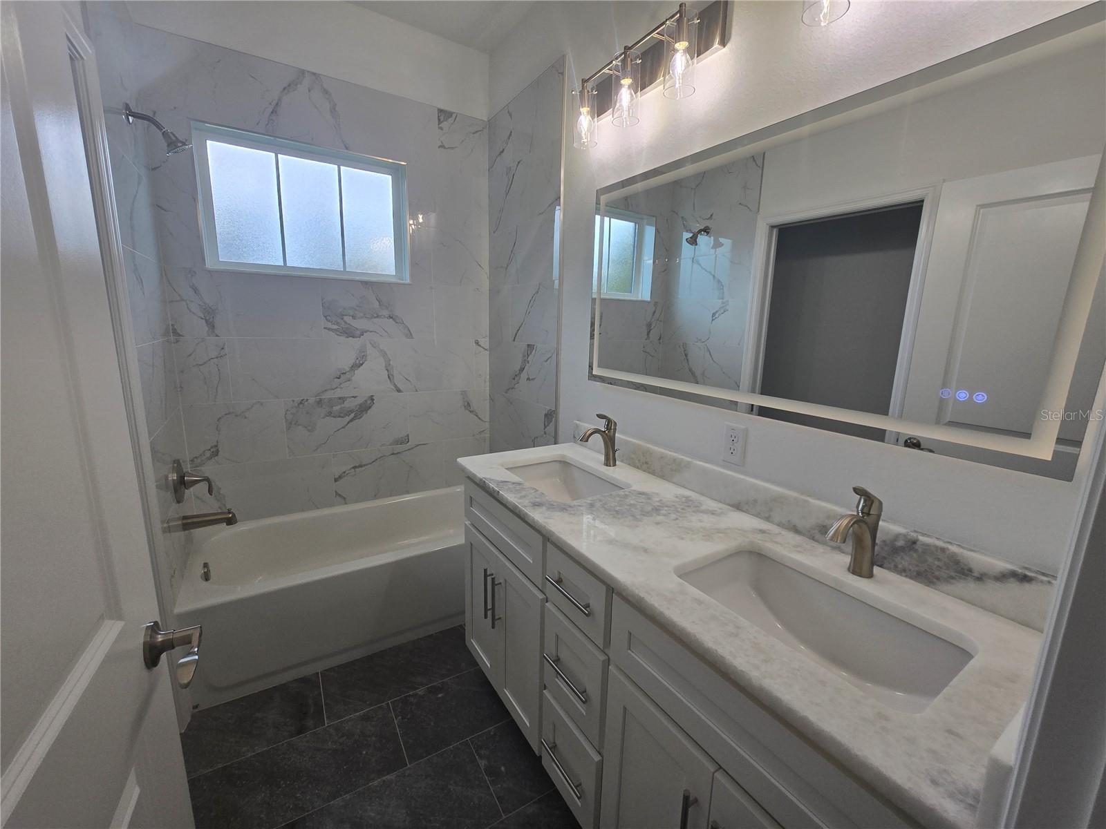 2ND BATHROOM WITH DUAL VANITIES
