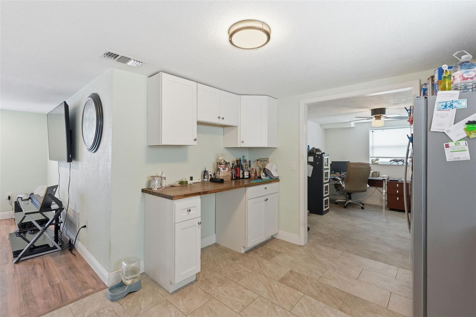 Kitchen with Office View