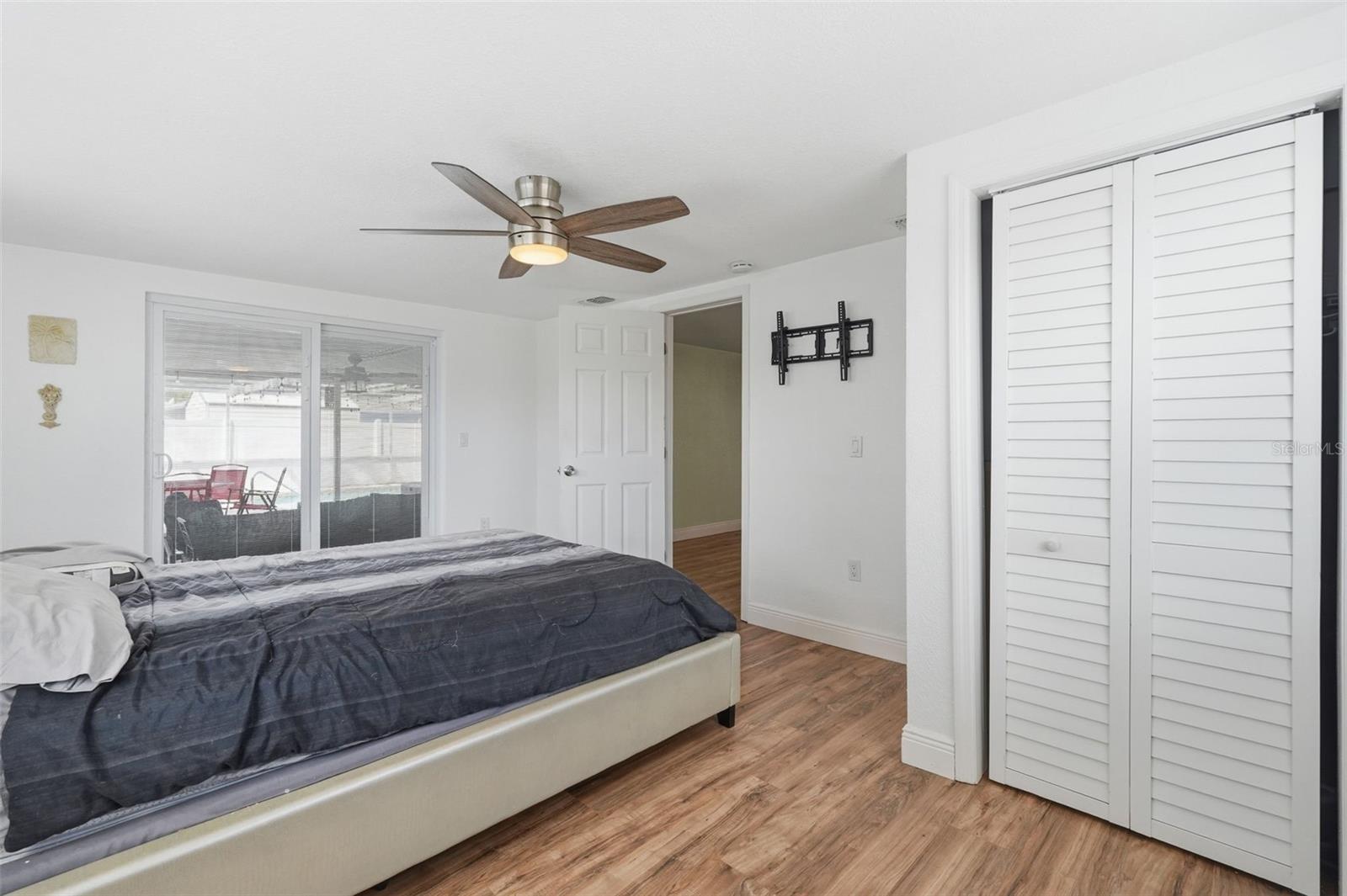 Bedroom #2(Walks out to Pool)