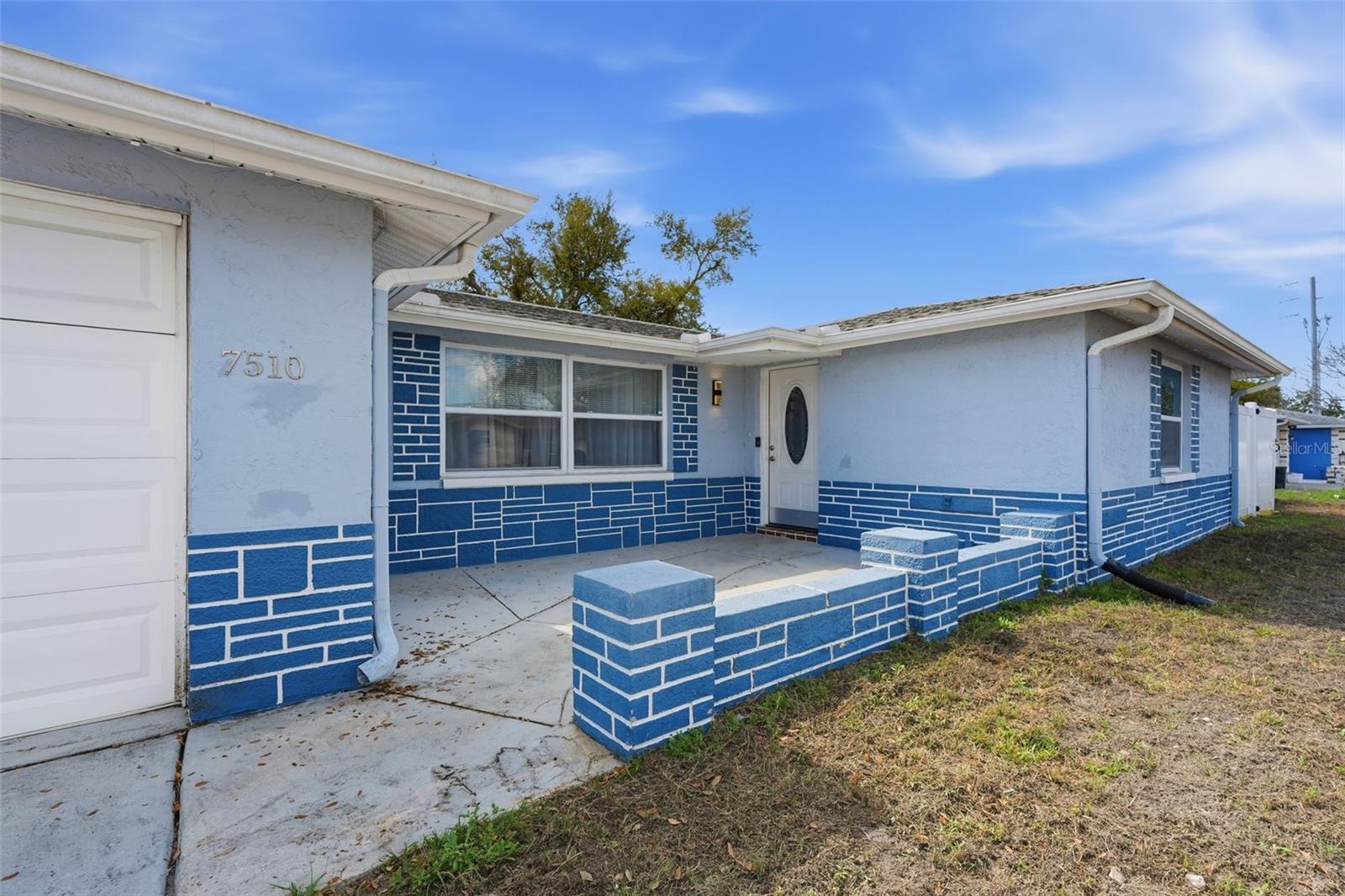 Spacious Partially Enclosed Front Porch