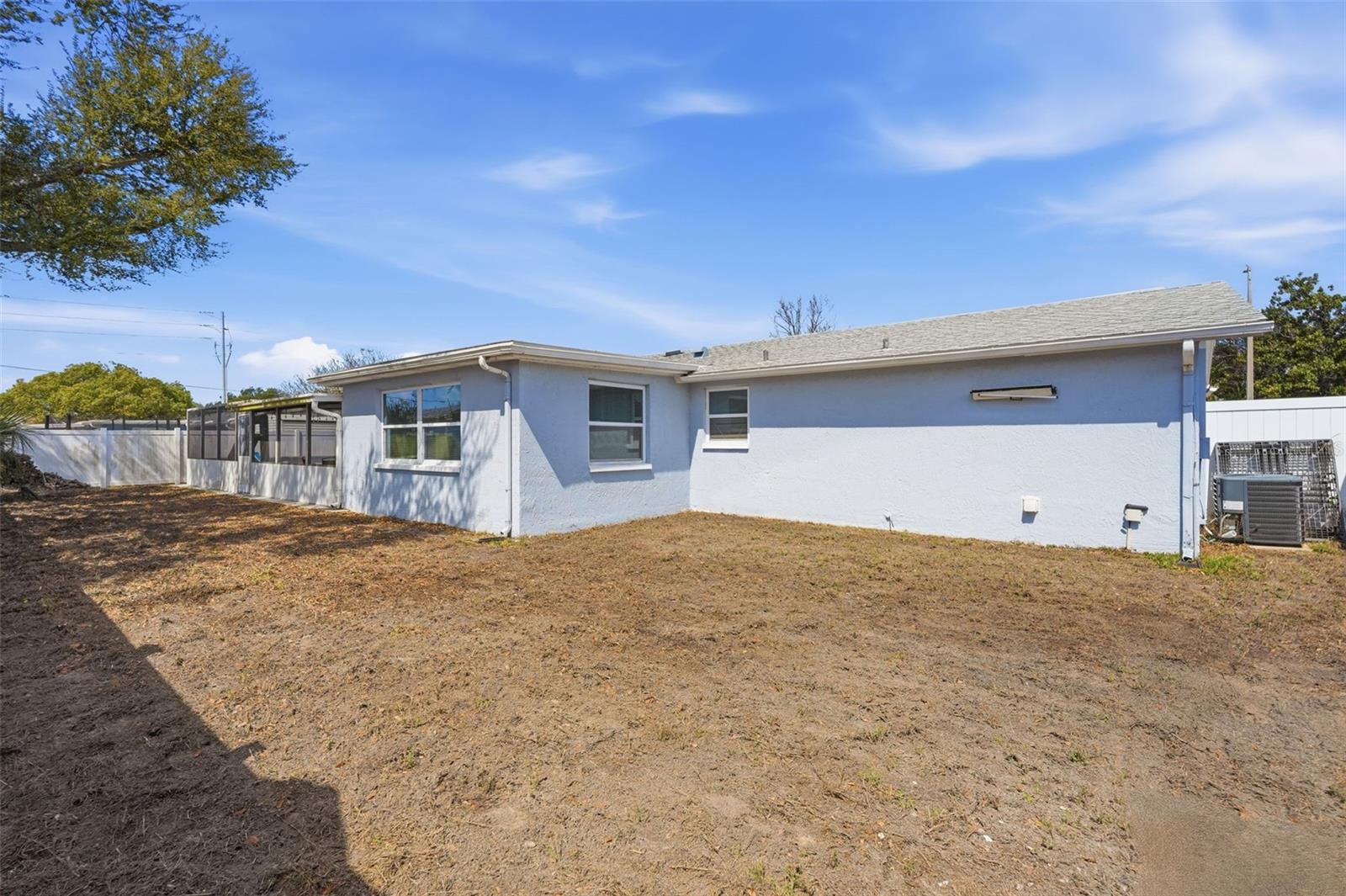 And still Spacious Backyard!