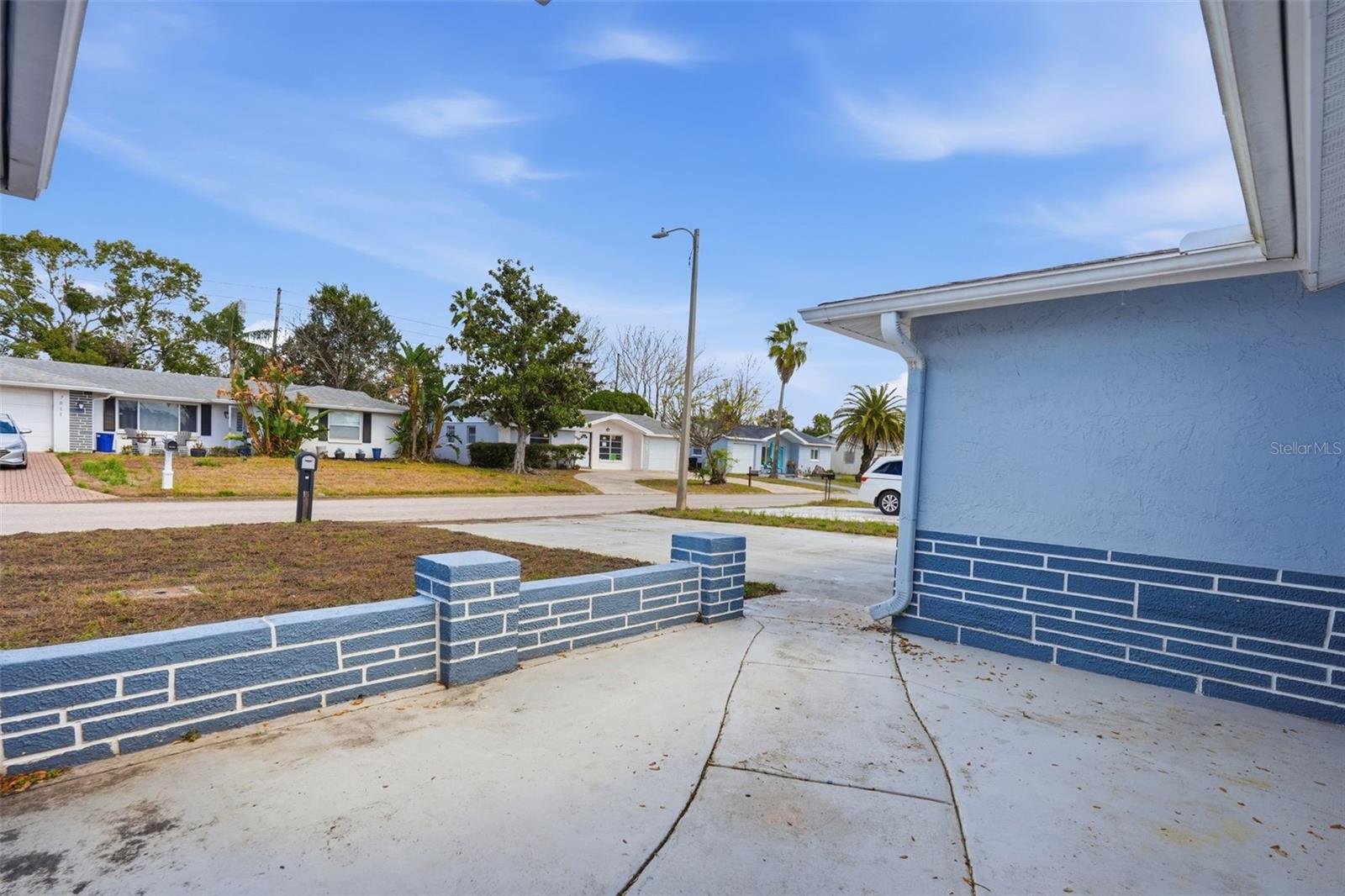 View from front door & RING Doorbell Camera