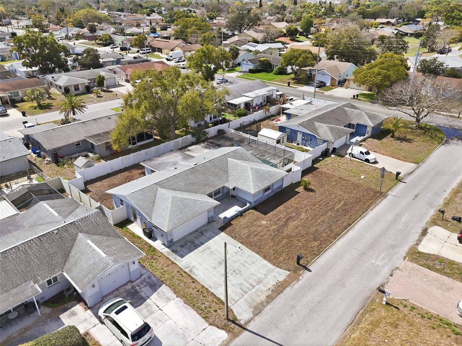 Front Yard(yard has been freshly seeded)