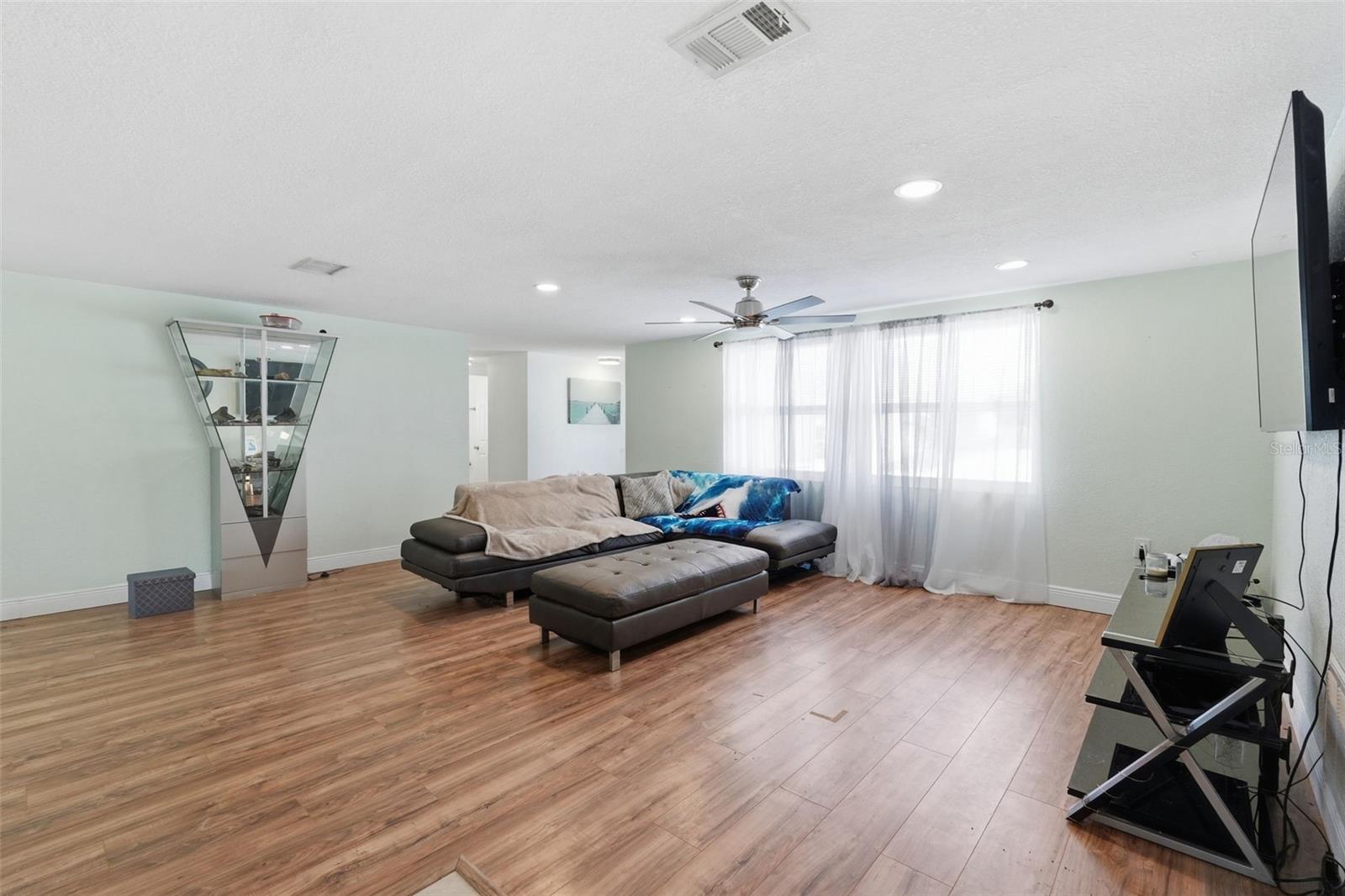 Living room view from Kitchen