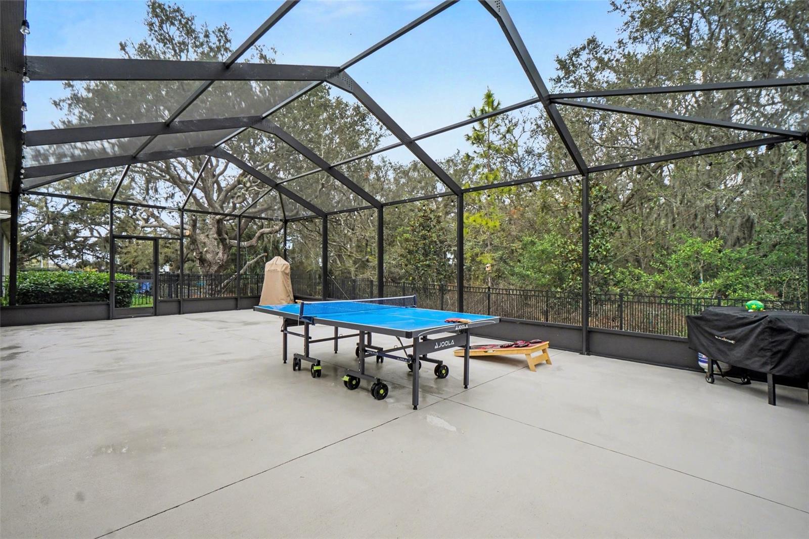 Huge lanai - maybe you want to add a future pool?