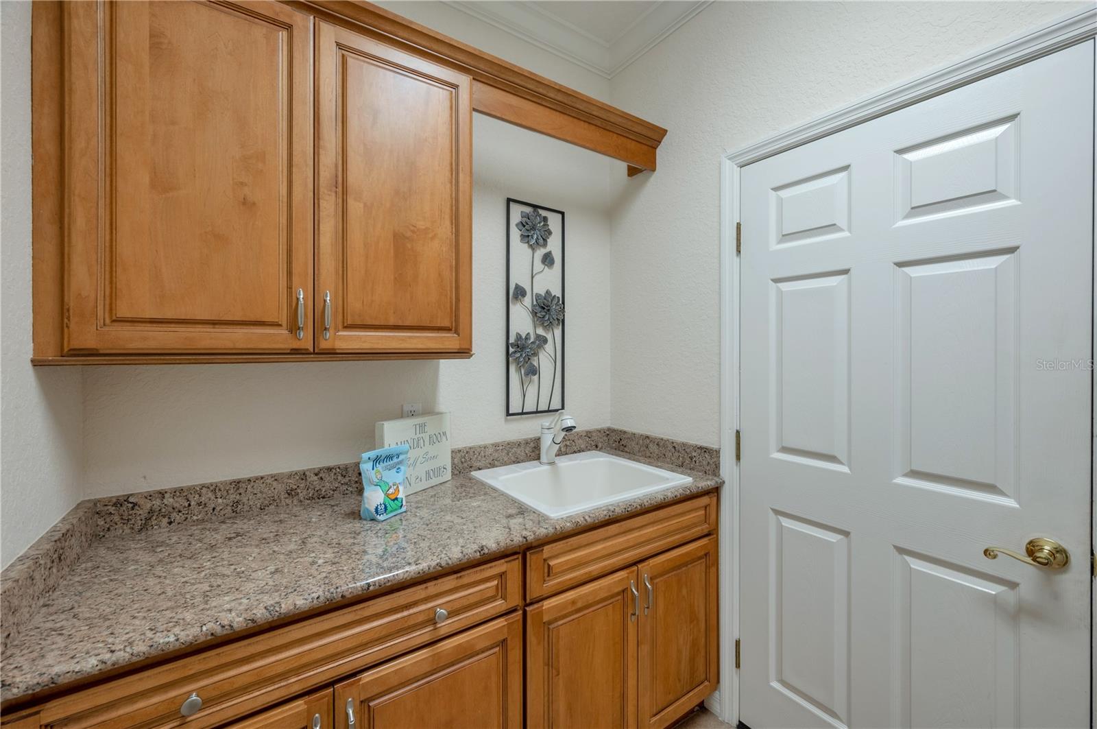 Laundry Rm w/Cabinets & Wet Sink!