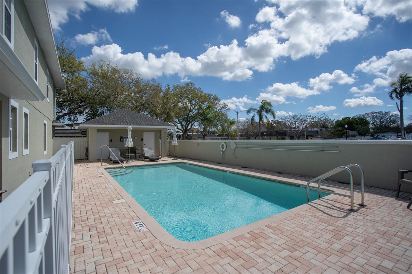 Restrooms available at Pool!