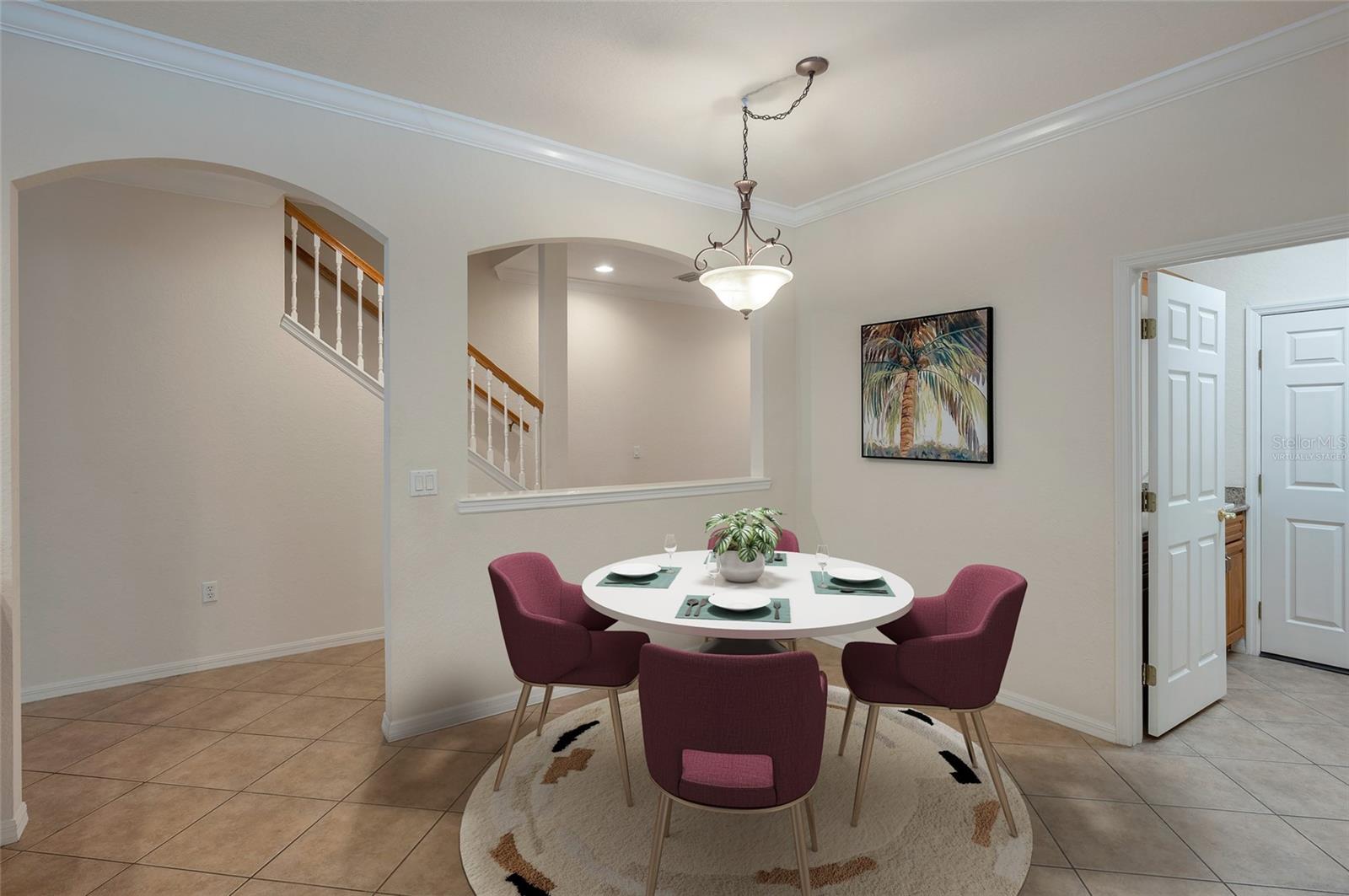 Virtually Staged Eat-in Kitchen!