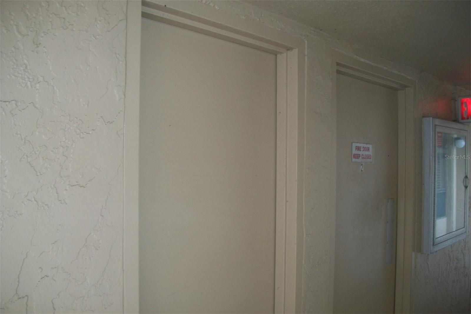 Door to Storage room