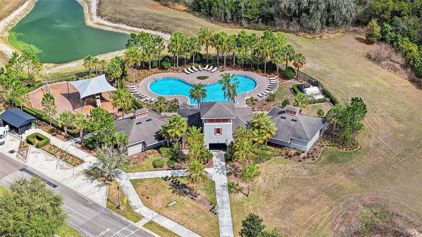 Drone Of Community Entrance