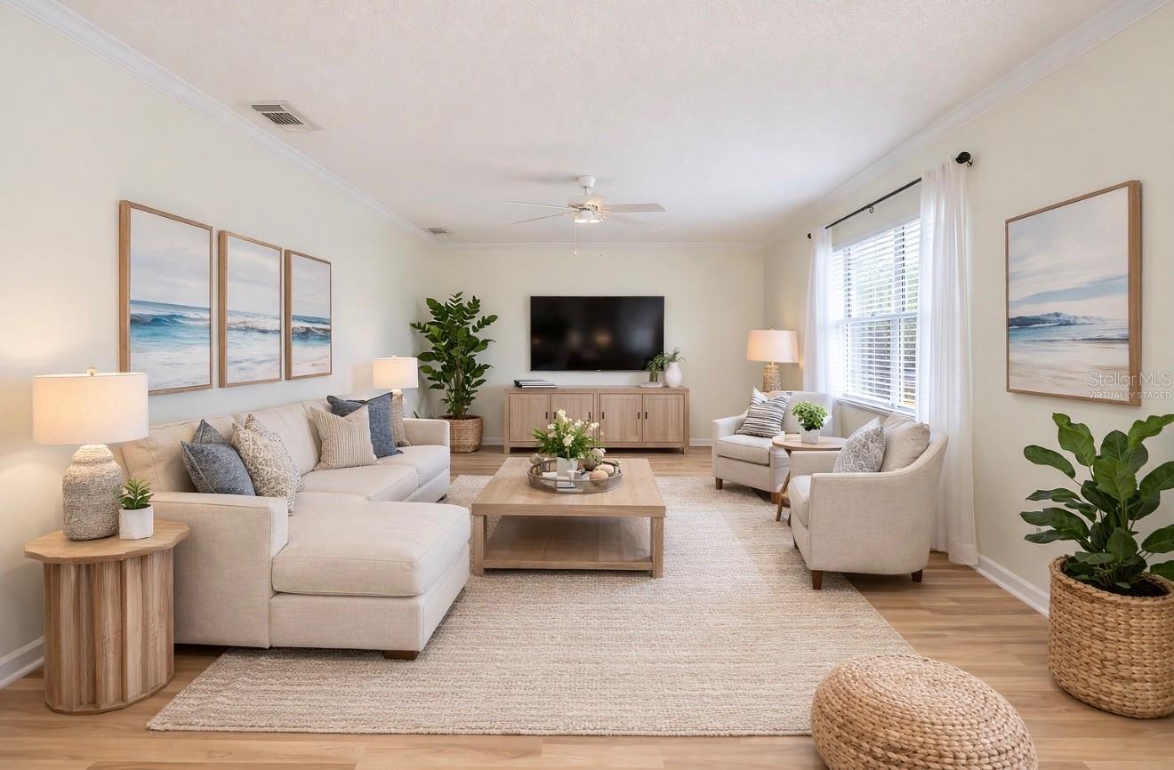 Virtually Staged - Living Room