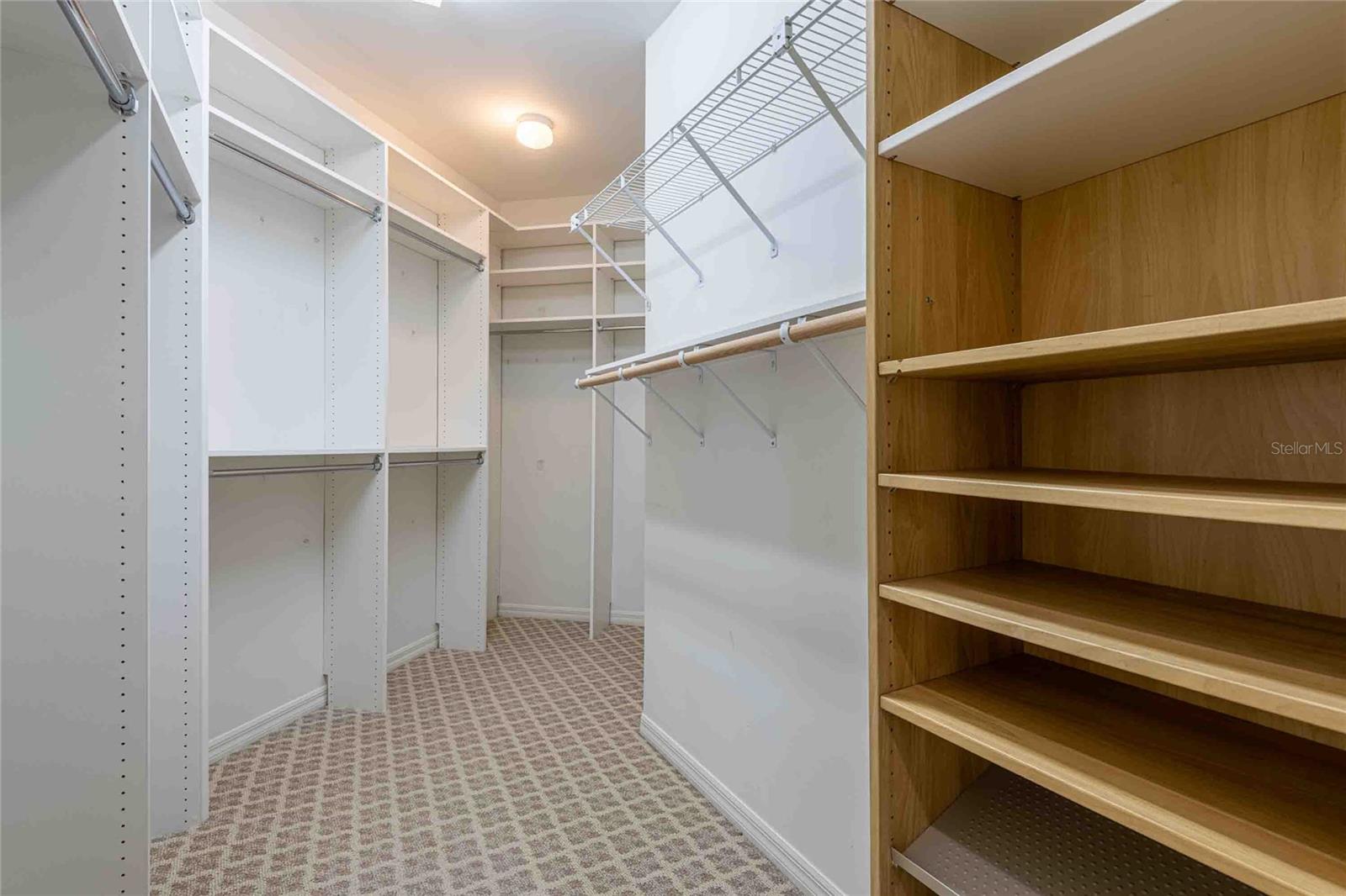 Custom Primary Closet