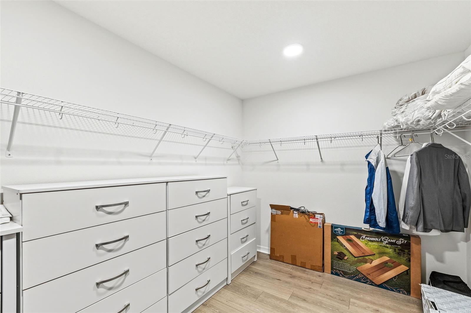 Primary Walk In Closet
