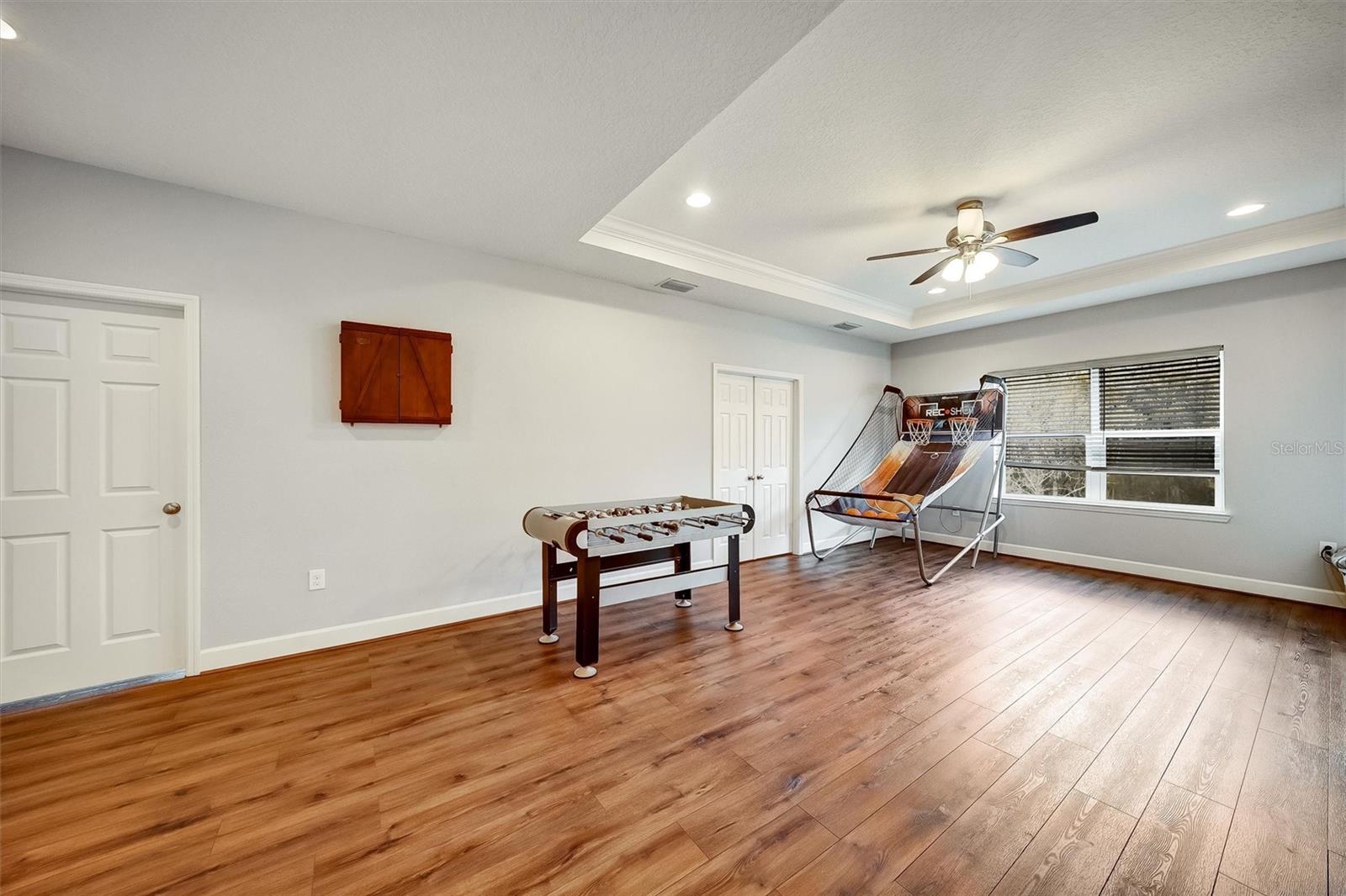 Upstairs Game Room with Murphy Bed