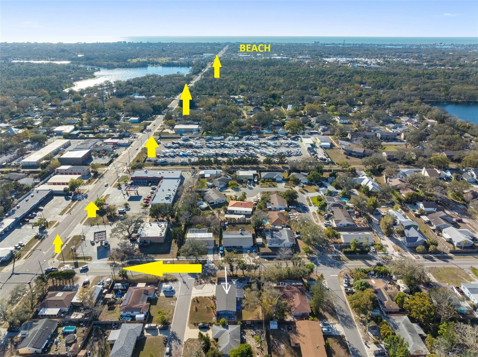 .. Quick Drive - Straight to Indian Rocks Beach,