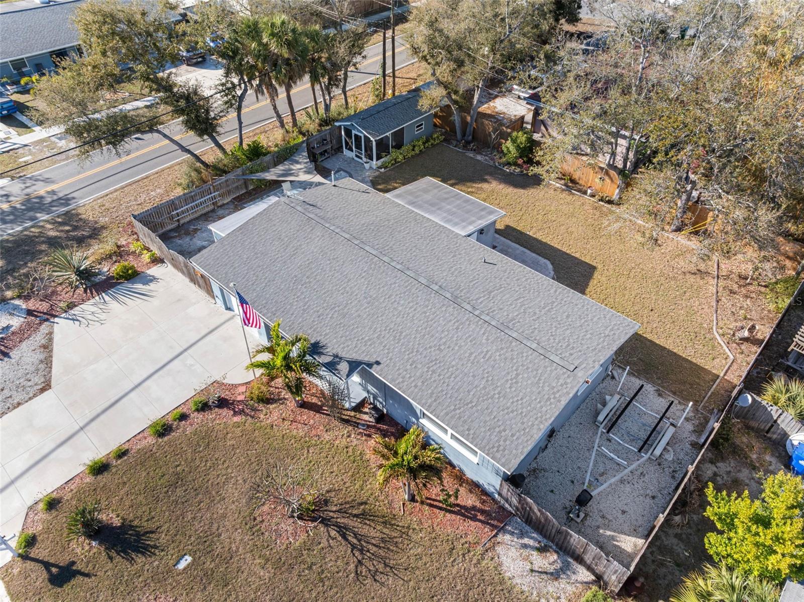 .. Aerial of Corner Lot 100' X 94'...