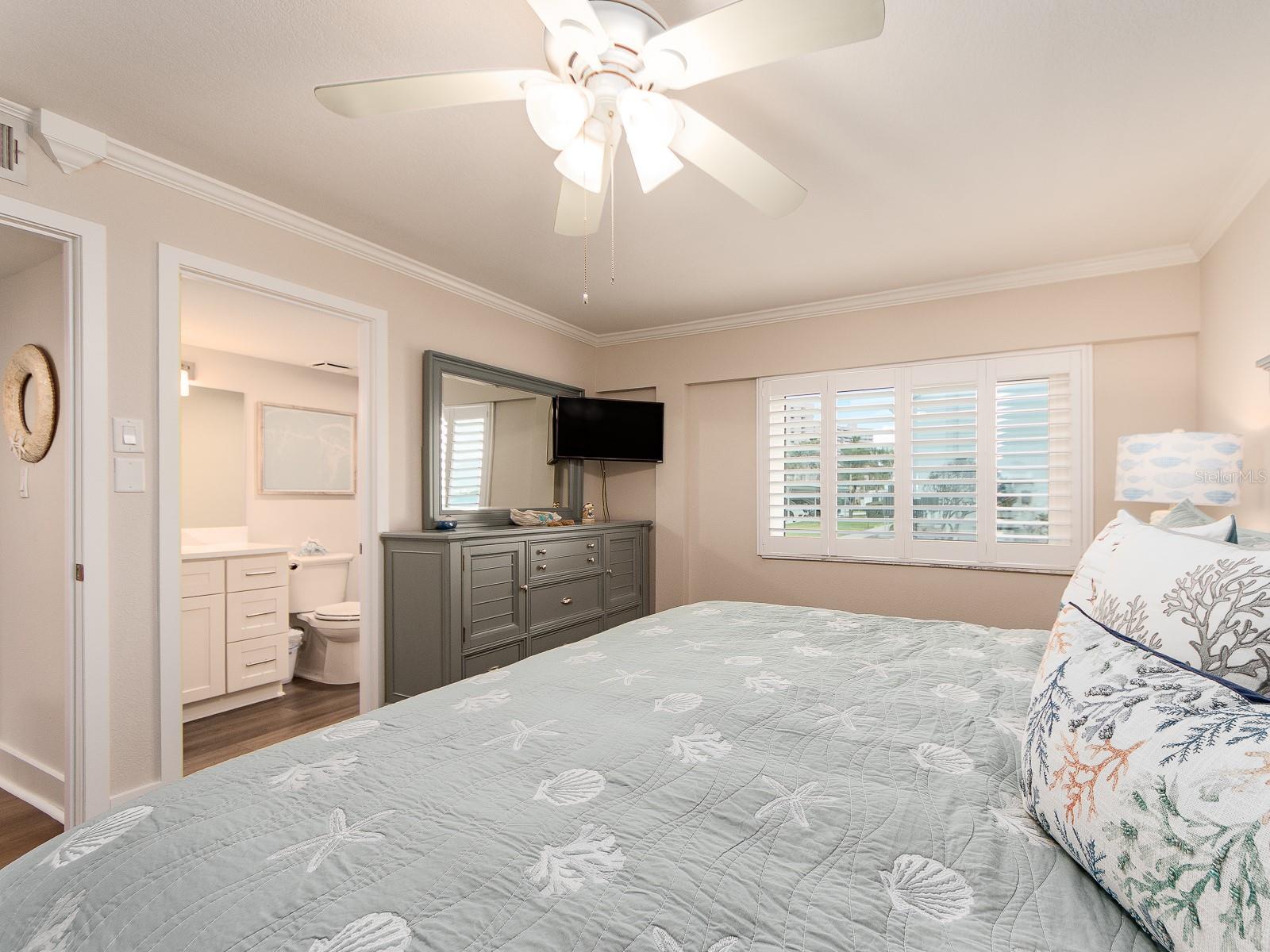 and ensuite bathroom