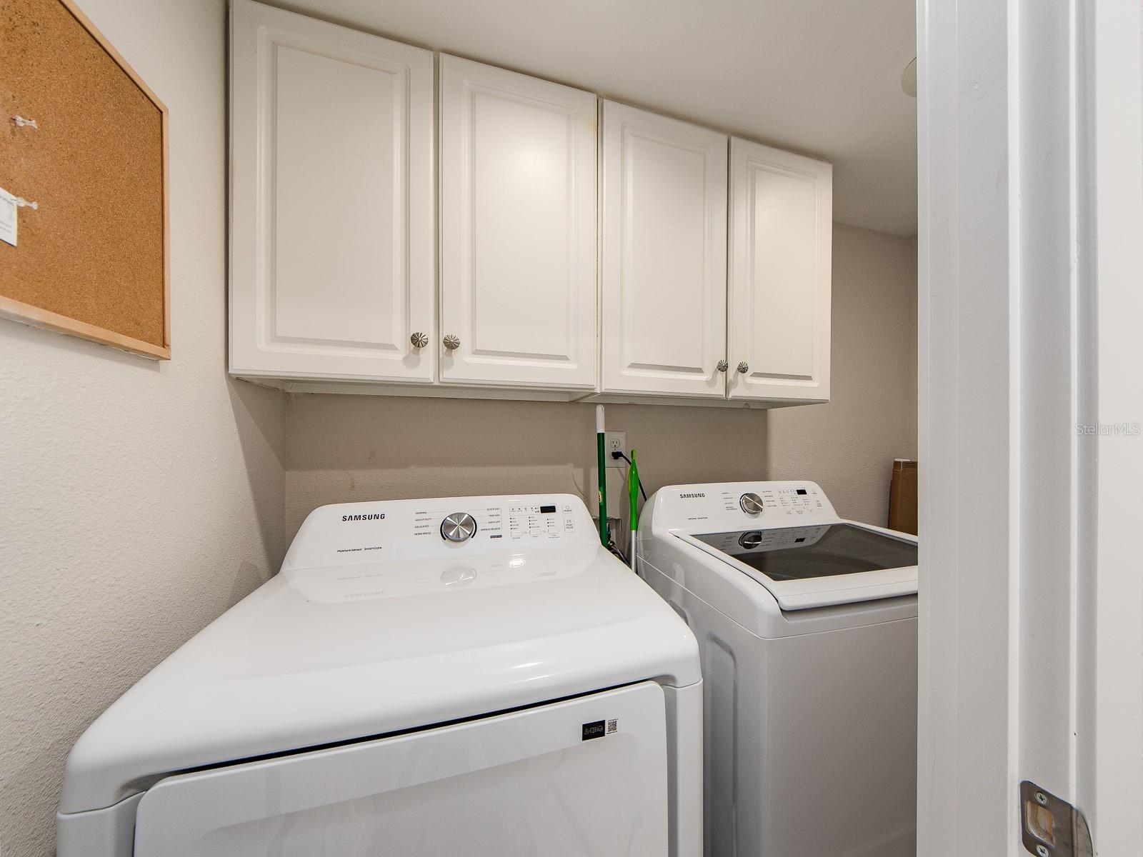 Full size NEW washer and dryer inside the condo.