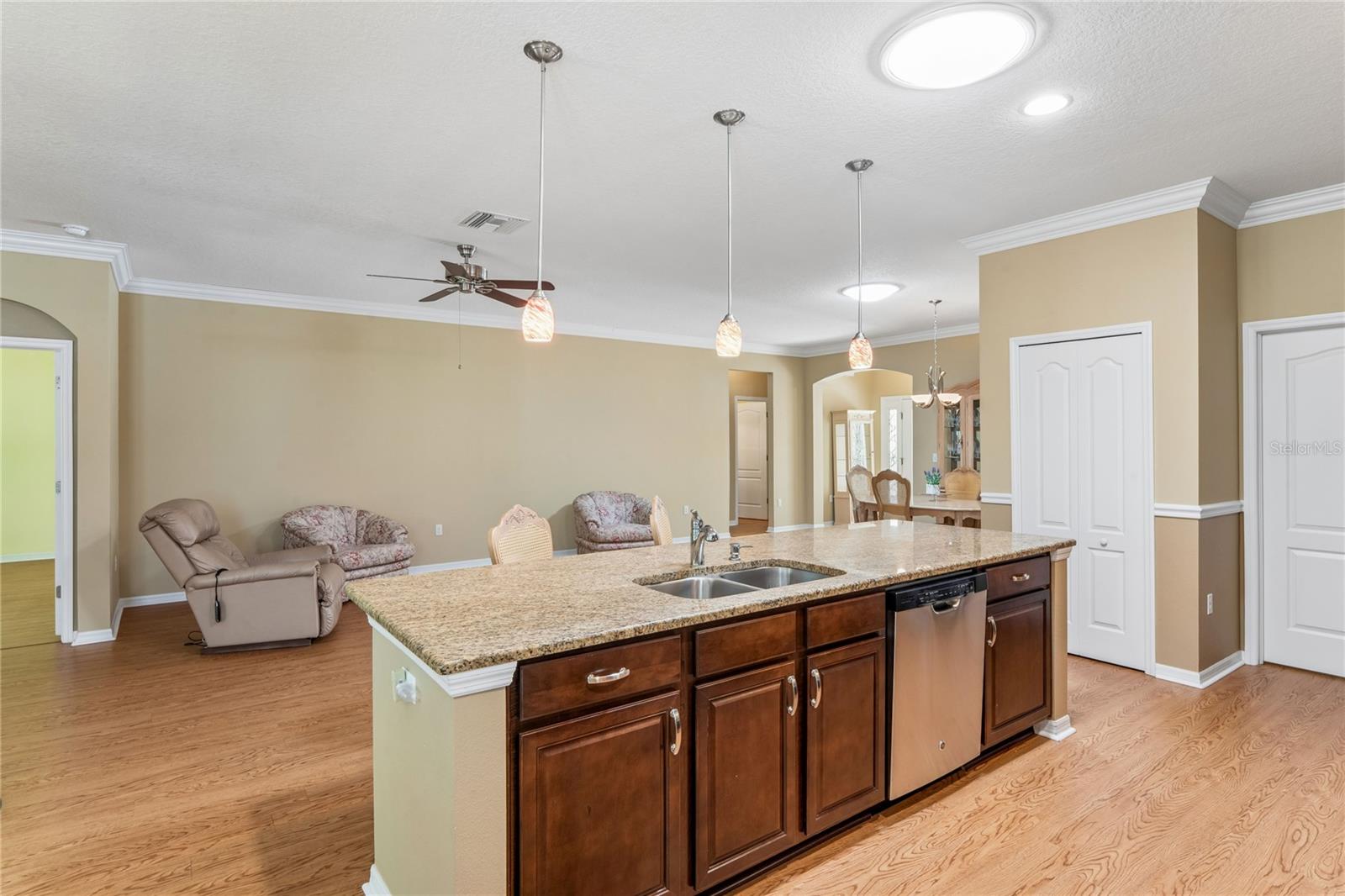 SUNSPOT ABOVE KITCHEN PROVIDES ADDED NATURAL LIGHT