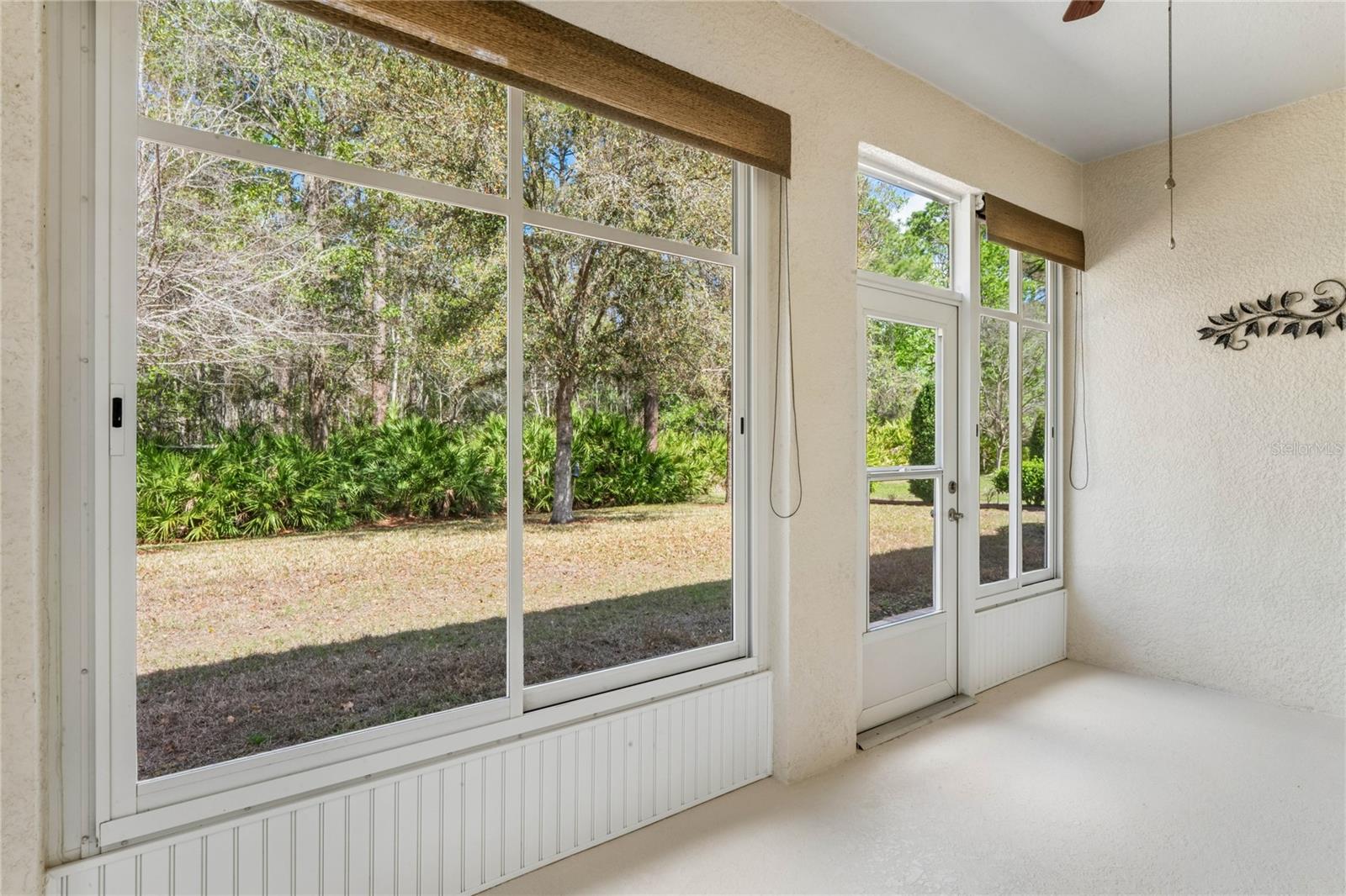 BEAUTIFUL VIEW OF CONSERVATION AREA.  ENJOY THE FAMILYS OF DEER.