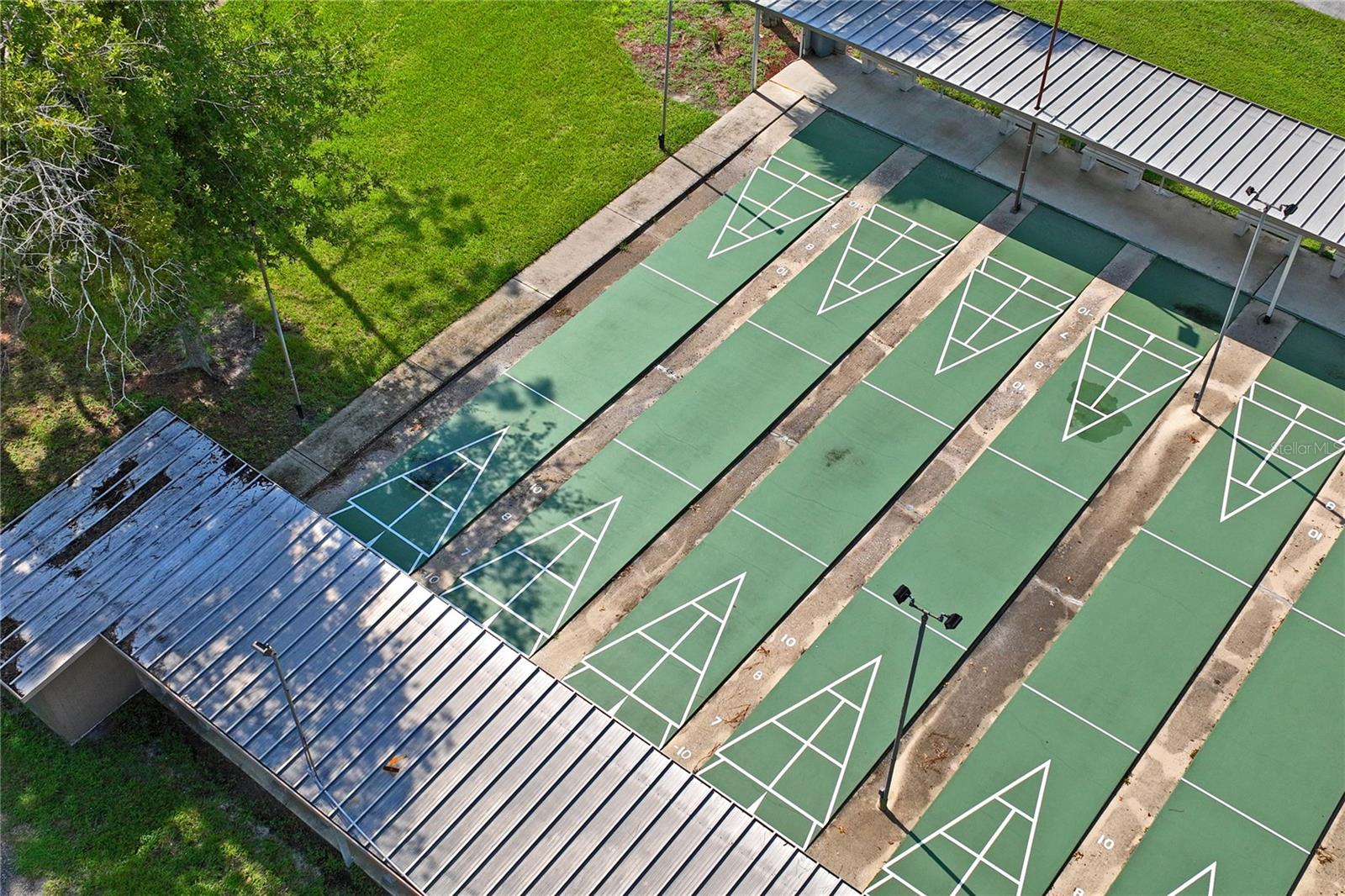 SHUFFLEBOARD COURTS