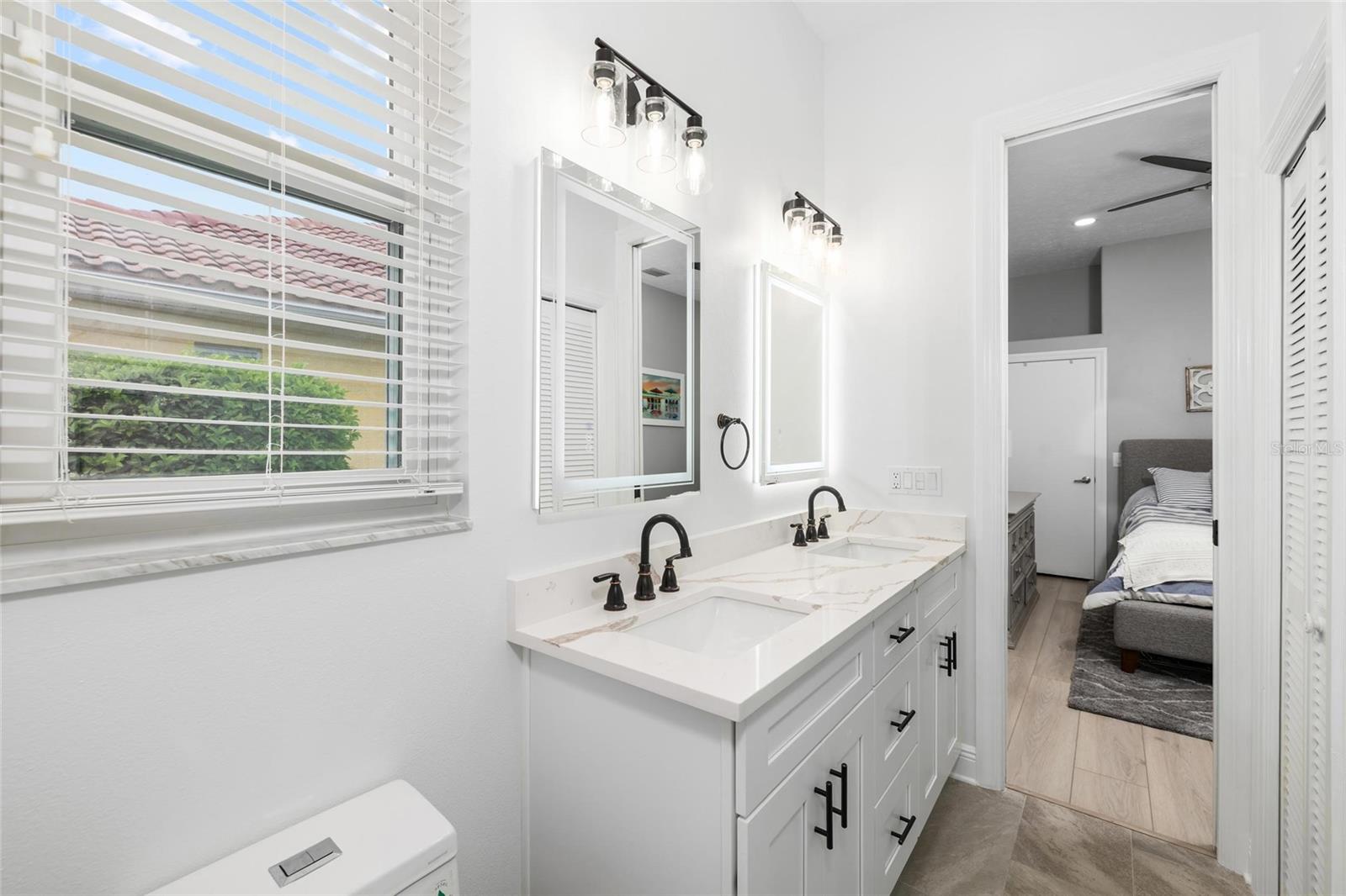 Secondary Jack and Jill Bathroom