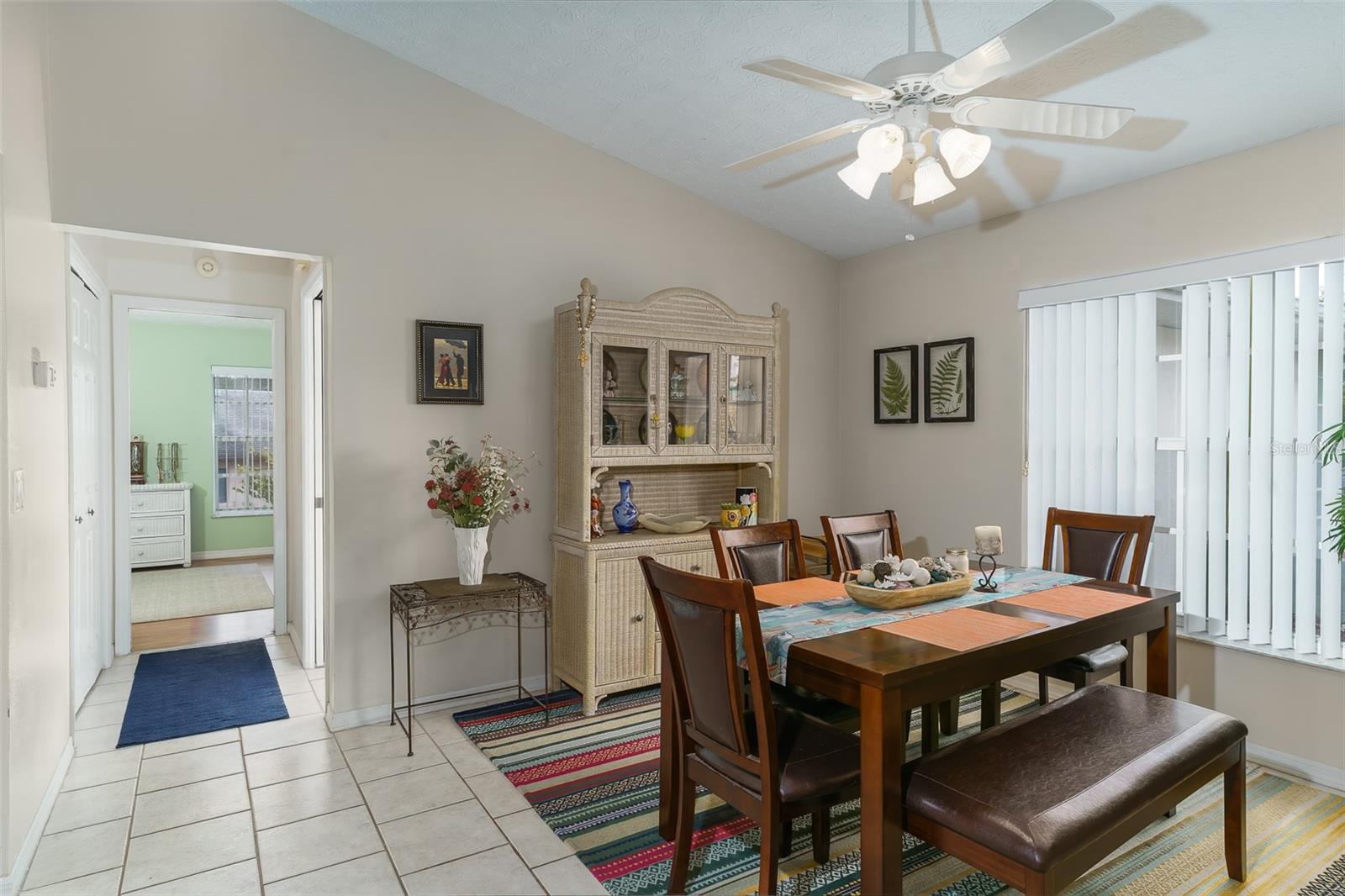 Will you dine here? or... exercise or work or home school?