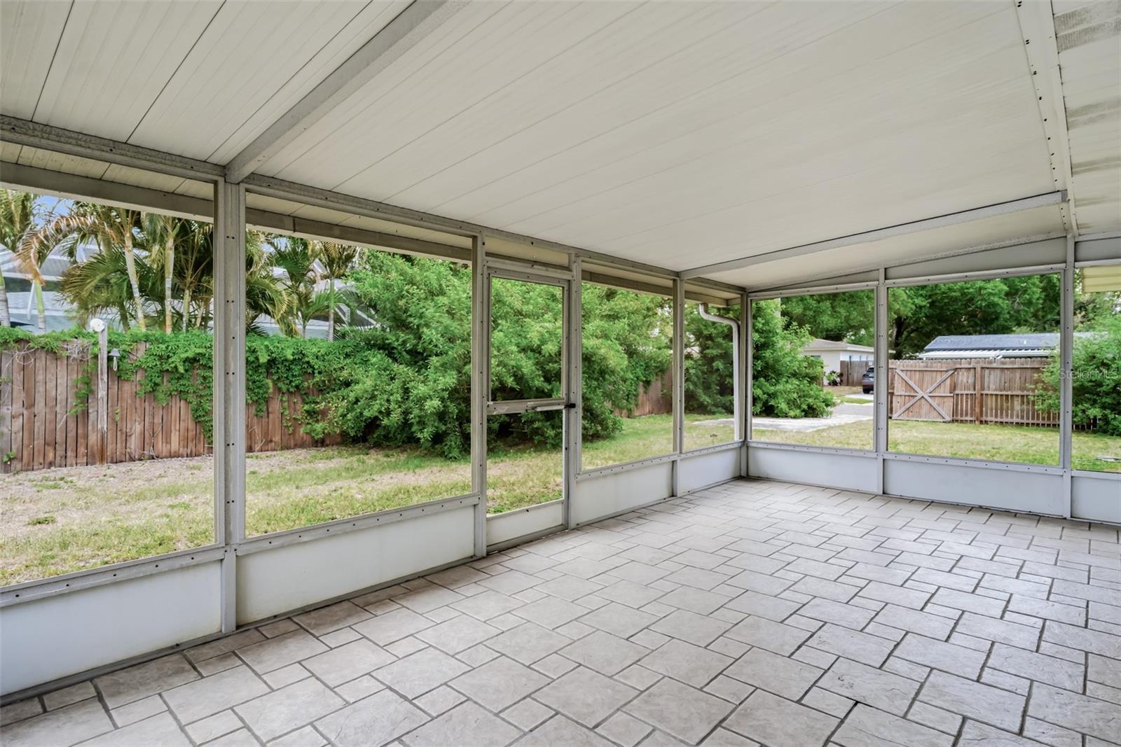Back screened in porch