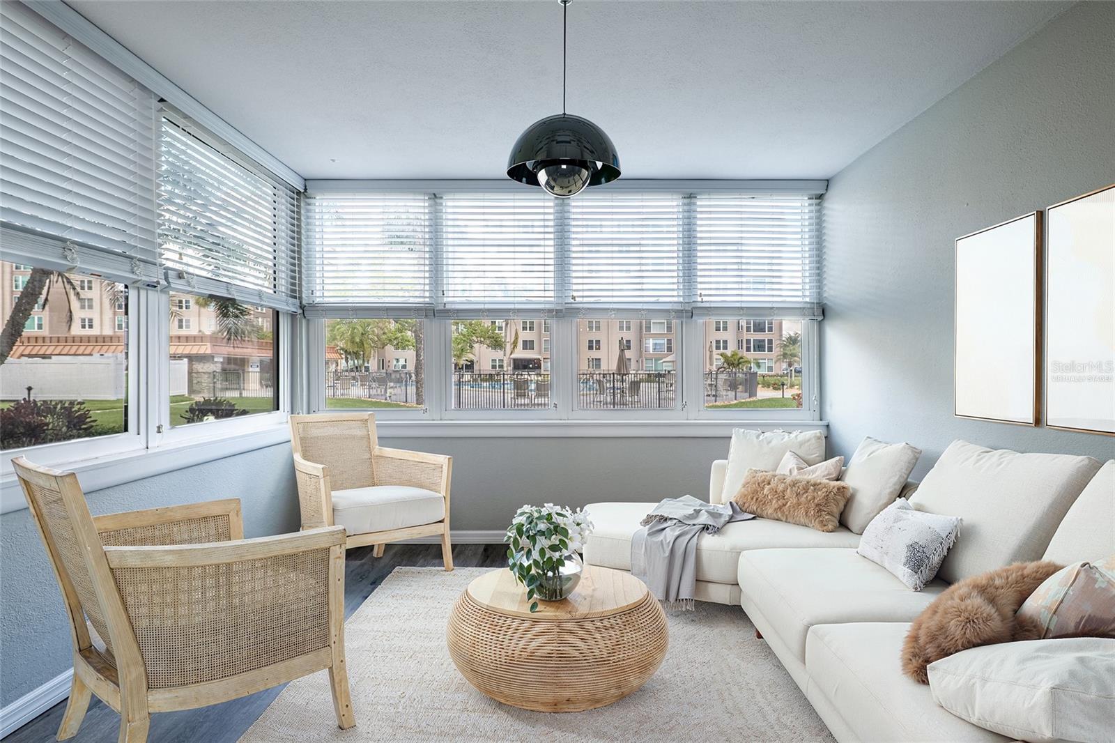 “virtually staged”