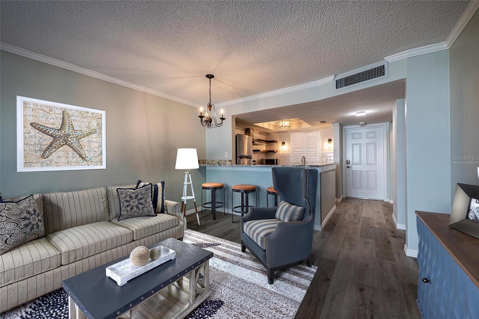 “virtually staged”